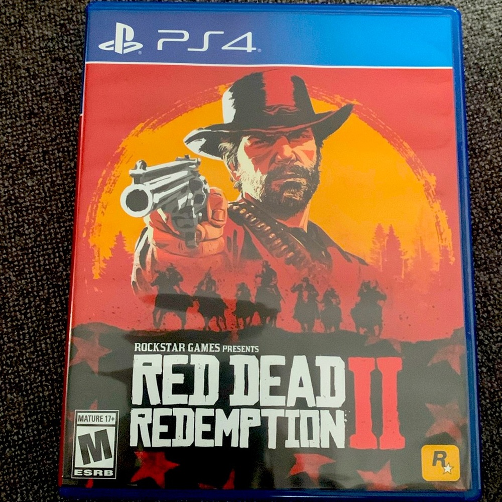 Red Dead Redemption 2 PlayStation 4 disks